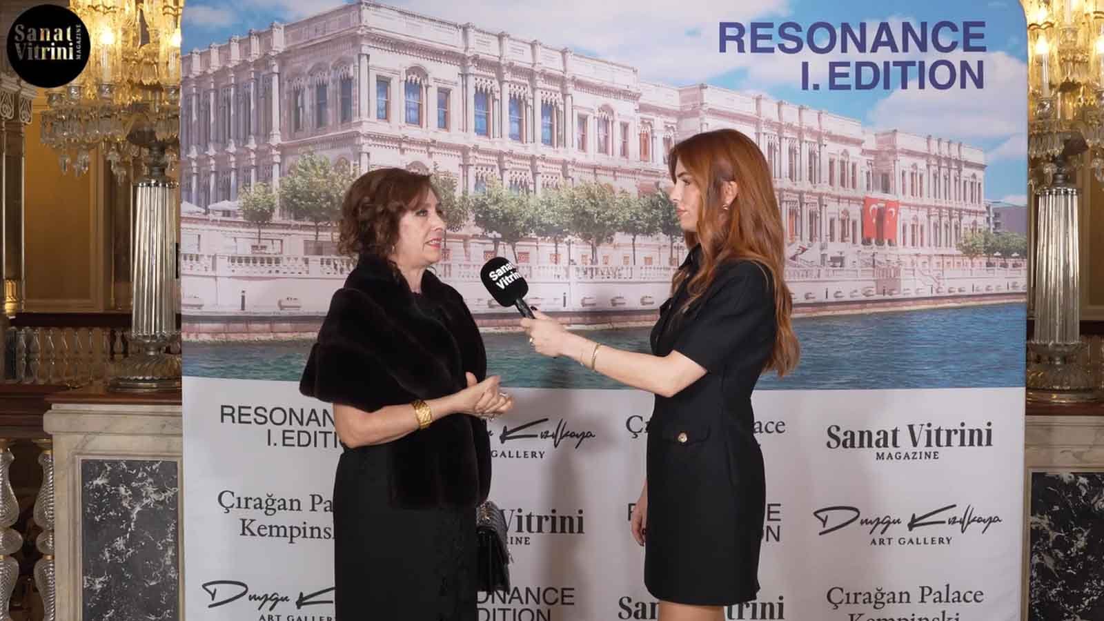 Nazmiye Mutafoğlu - Çırağan Palace Kempinski Sergisi