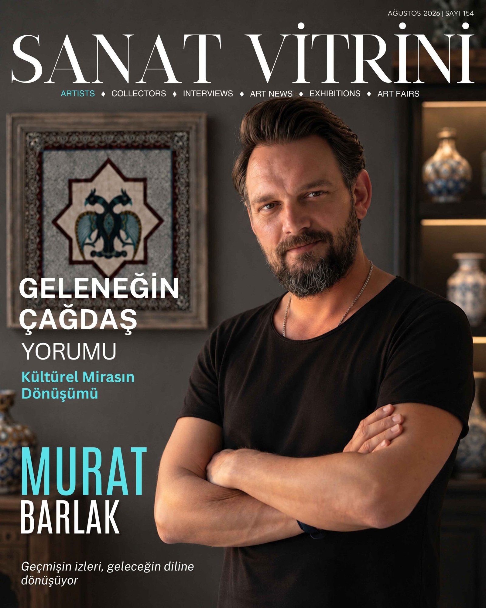 Murat Barlak - Sanat Vitrini Ağustos 2026 - Sayı 154