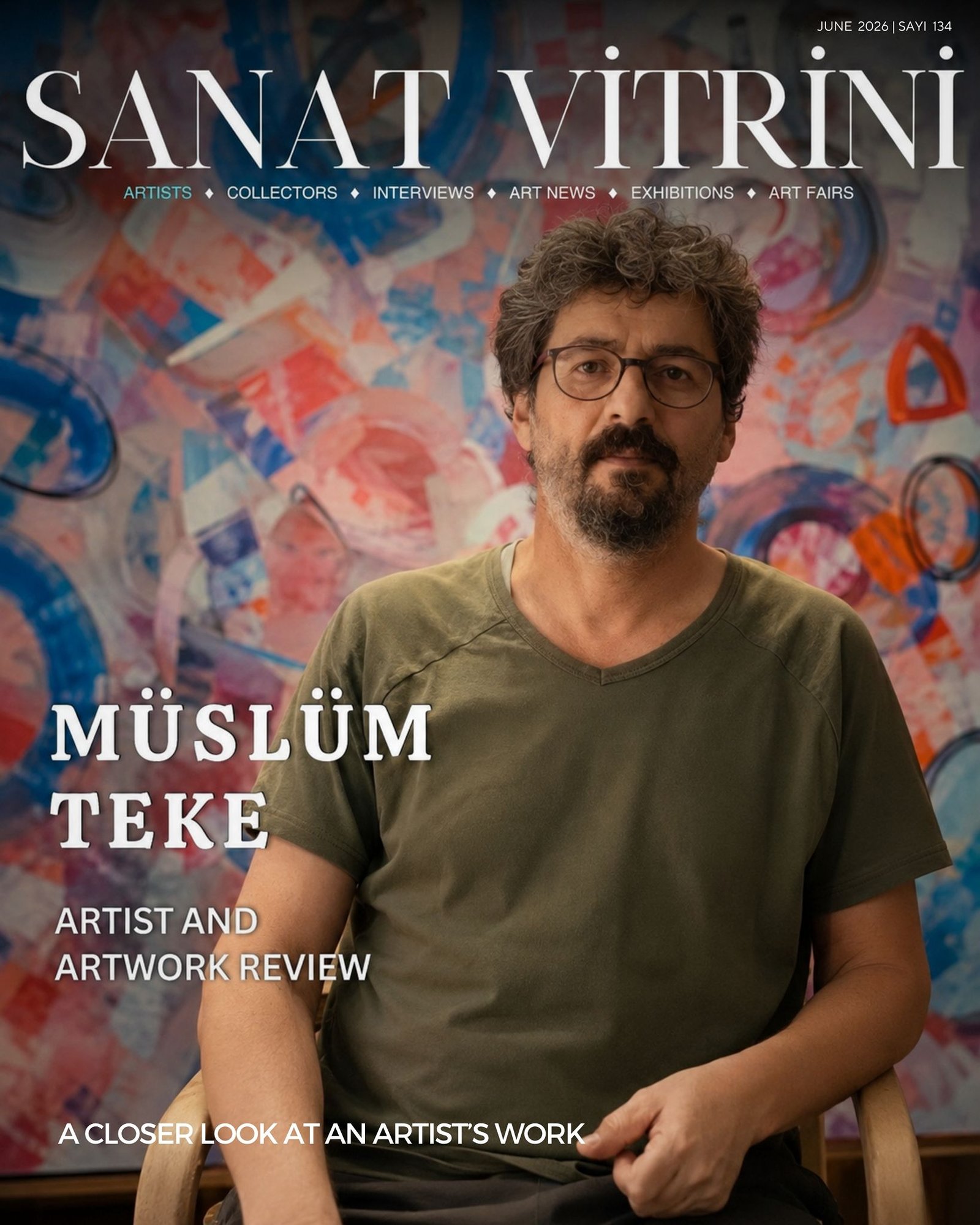 Müslüm Teke - Sanat Vitrini Haziran 2026 - Sayı 134